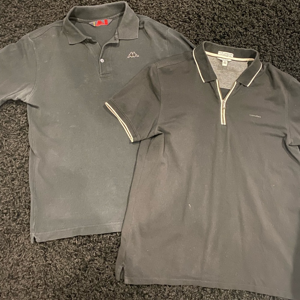 kappa & Calvin Klein men’s polos